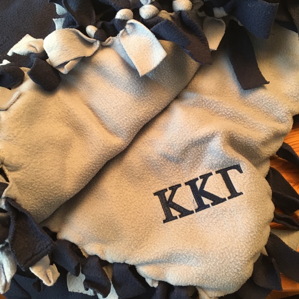 Kappa Kappa Gamma blanket